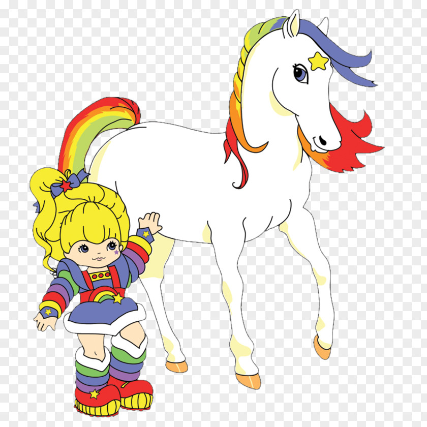 Rainbow Pony Doll PNG