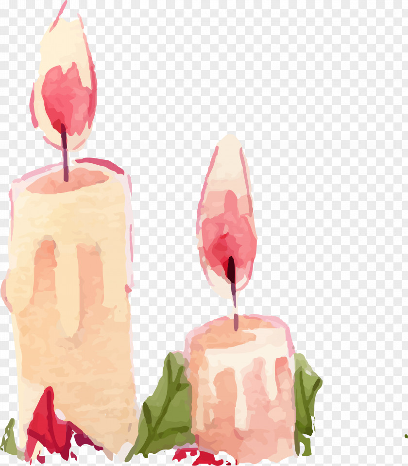 Romantic Candles For Valentine's Day Valentines Dia Dos Namorados Qixi Festival Computer File PNG