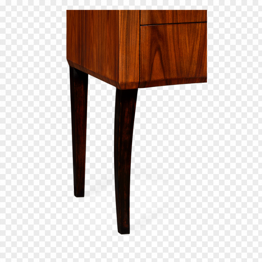 Table Bedside Tables Drawer Wood Stain PNG