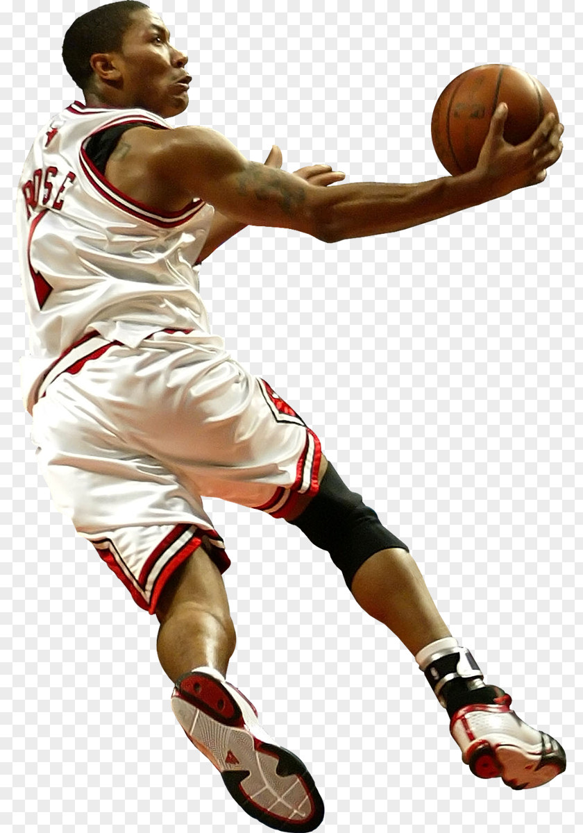 Basketball Derrick Rose Shoe Knee Material PNG