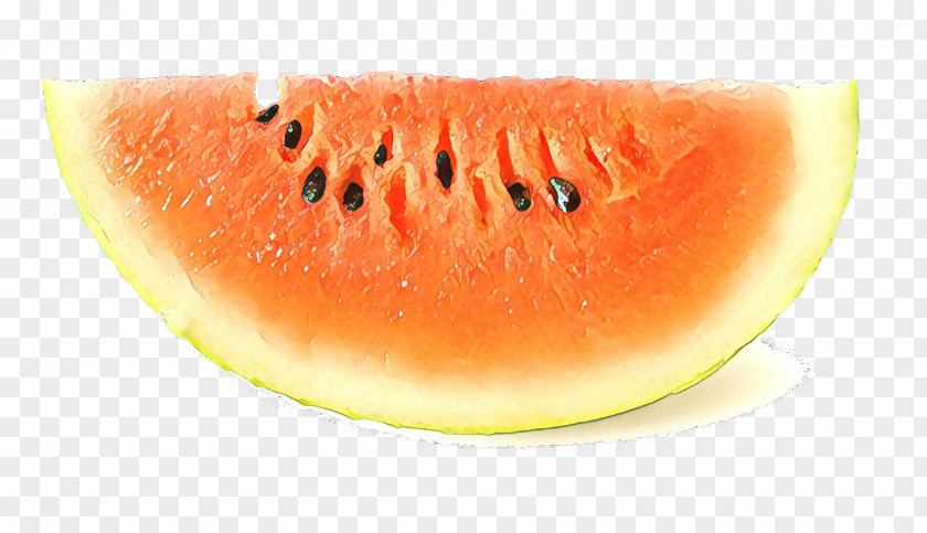 Cantaloupe Smile Watermelon Cartoon PNG
