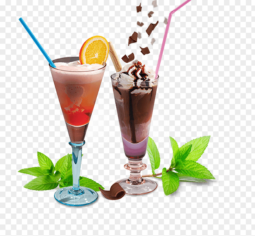 Ice Cream Sundae Cocktail Garnish Milkshake PNG