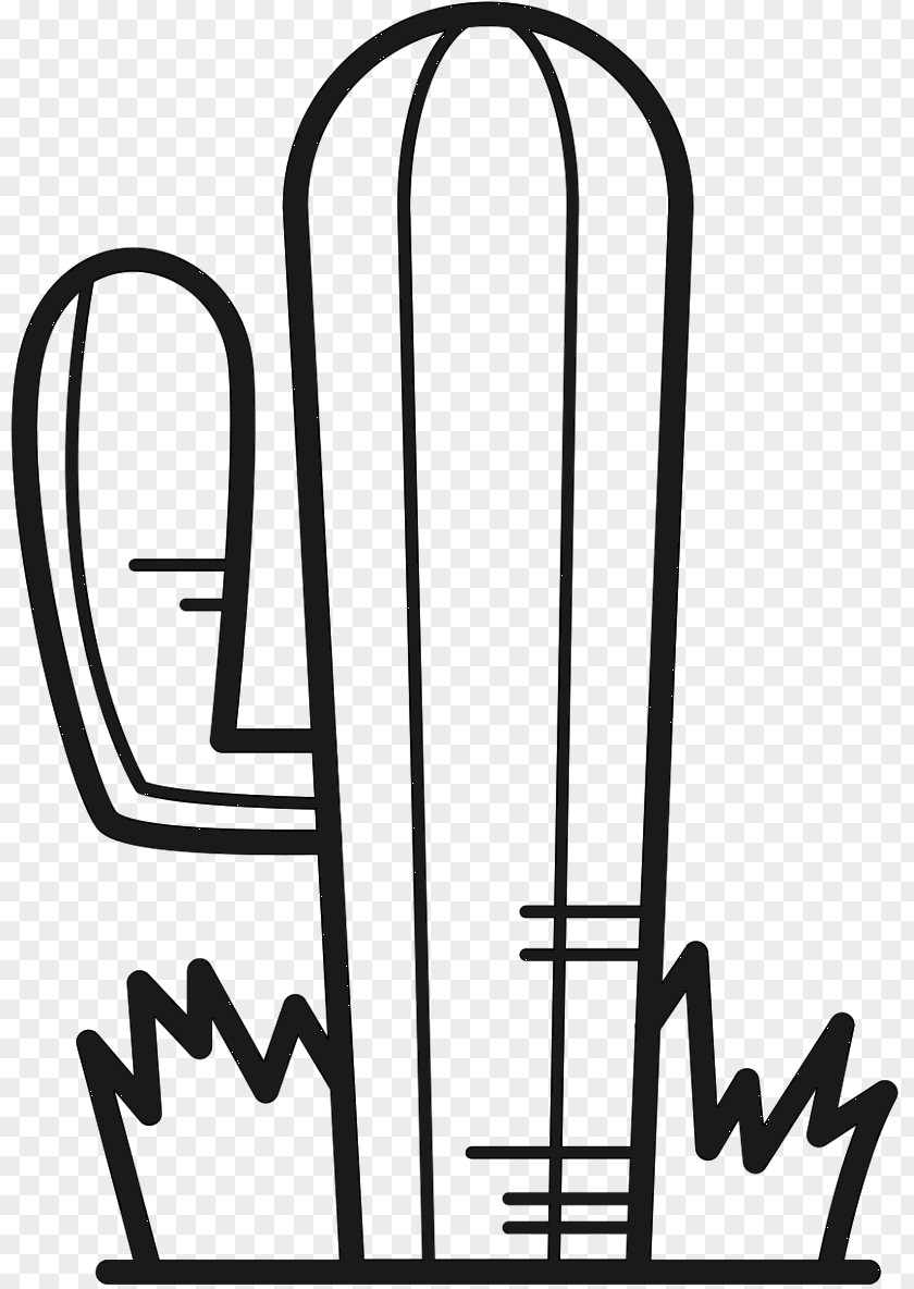 M Line Pitchfork H&M Clip Art Black & White PNG