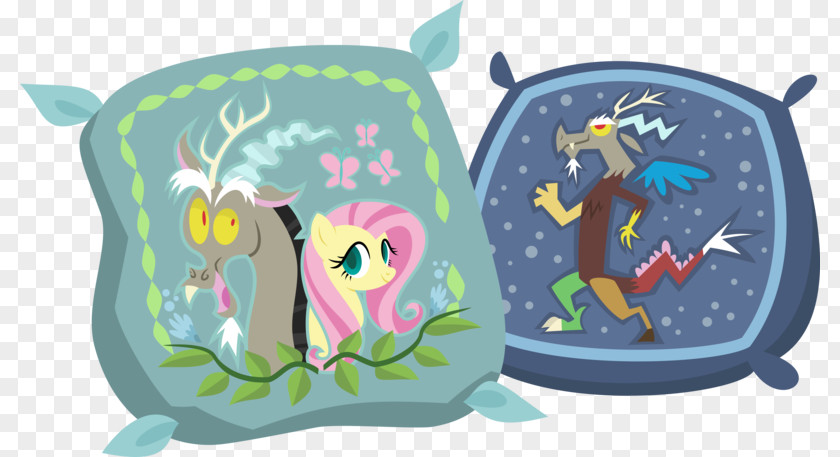 Pillow Fluttershy Discordant Harmony Spike Pony PNG