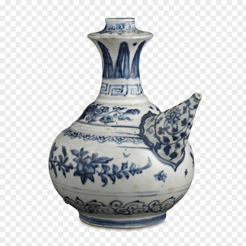 Vase Blue And White Pottery Porcelain Chinese Ceramics PNG