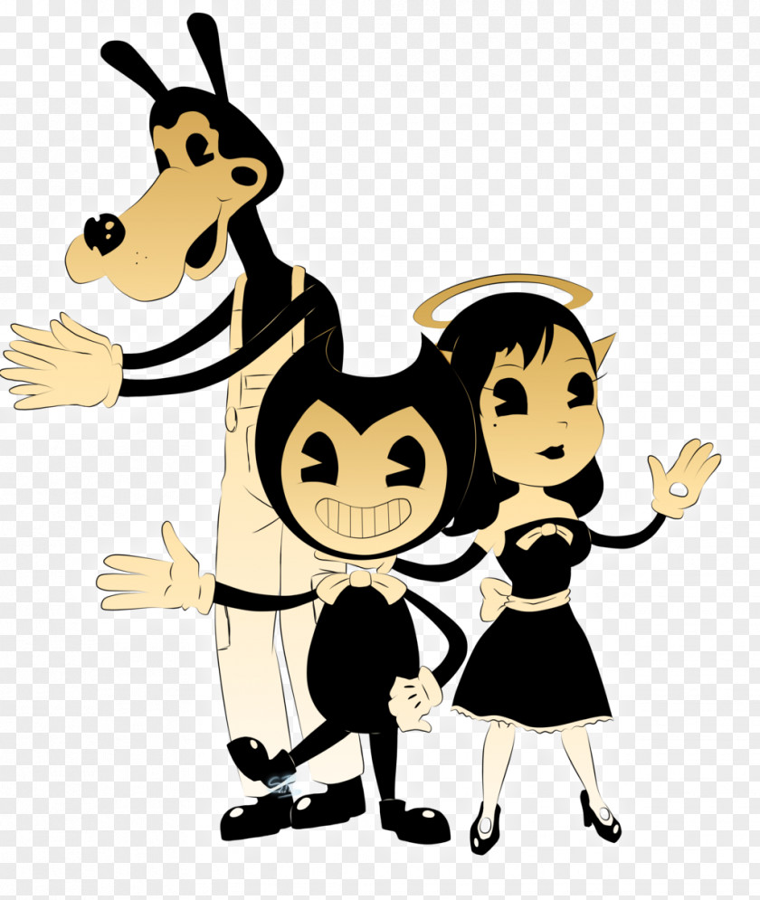 Cartoon Ink Bendy And The Machine Drawing YouTube PNG