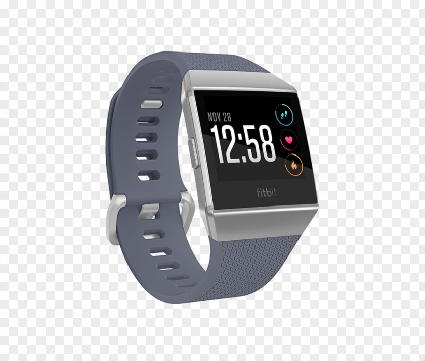 Fitbit Activity Tracker Silver Blue-gray PNG