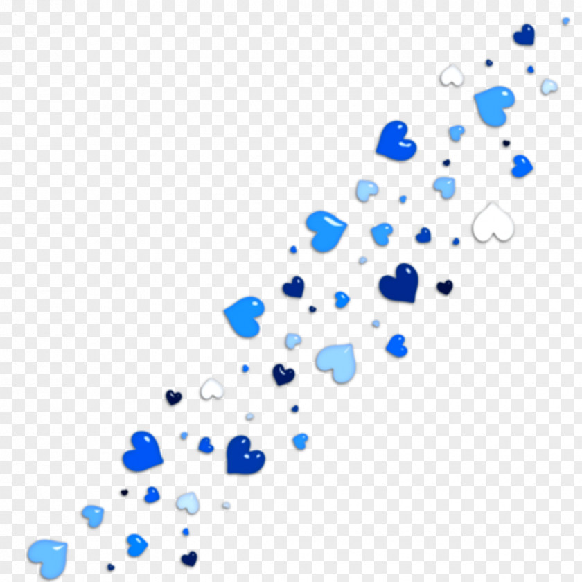 Floating Heart Blue Desktop Wallpaper Clip Art PNG