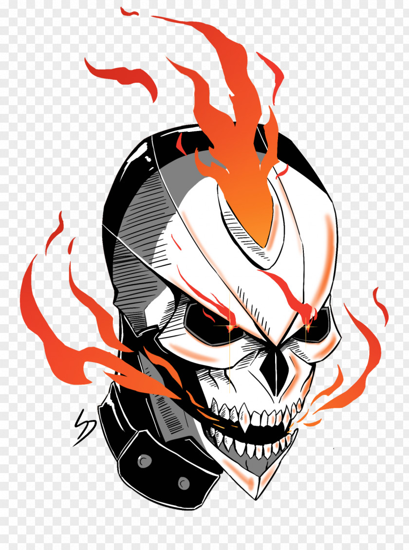 Ghost Johnny Blaze Image Illustration Clip Art PNG
