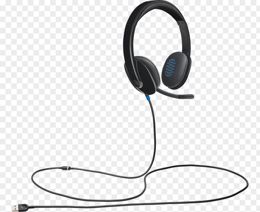 Headphones Logitech H540 H390 USB Microphone PNG