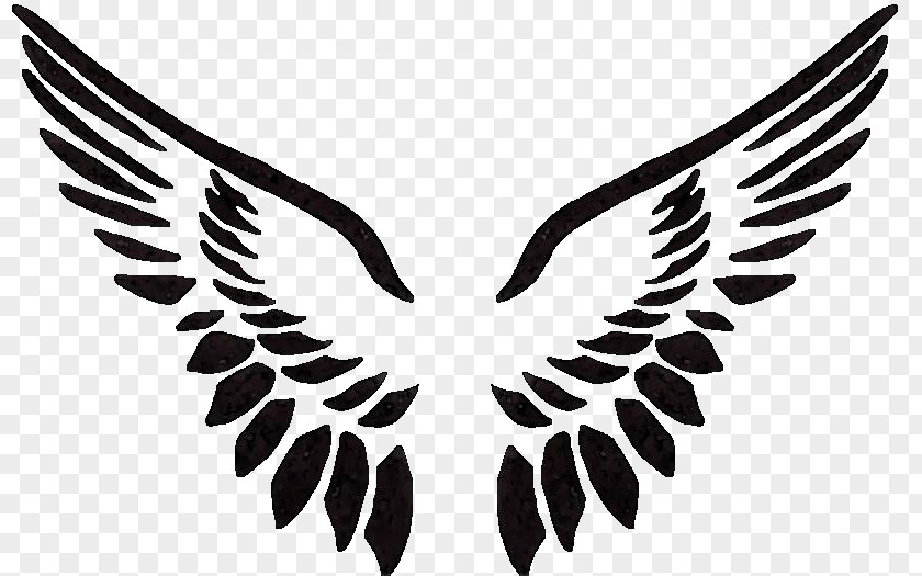 Tattoo Wings Logo Decal Clip Art PNG