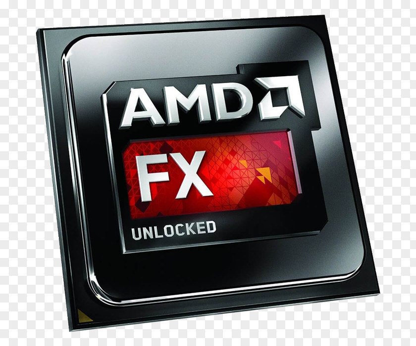 AMD FX-8350 Black Edition Central Processing Unit Multi-core Processor Socket AM3+ PNG