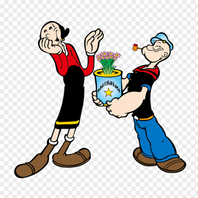 Brutus Popeye Popeye: Rush For Spinach Olive Oyl King Features Syndicate Cartoon PNG