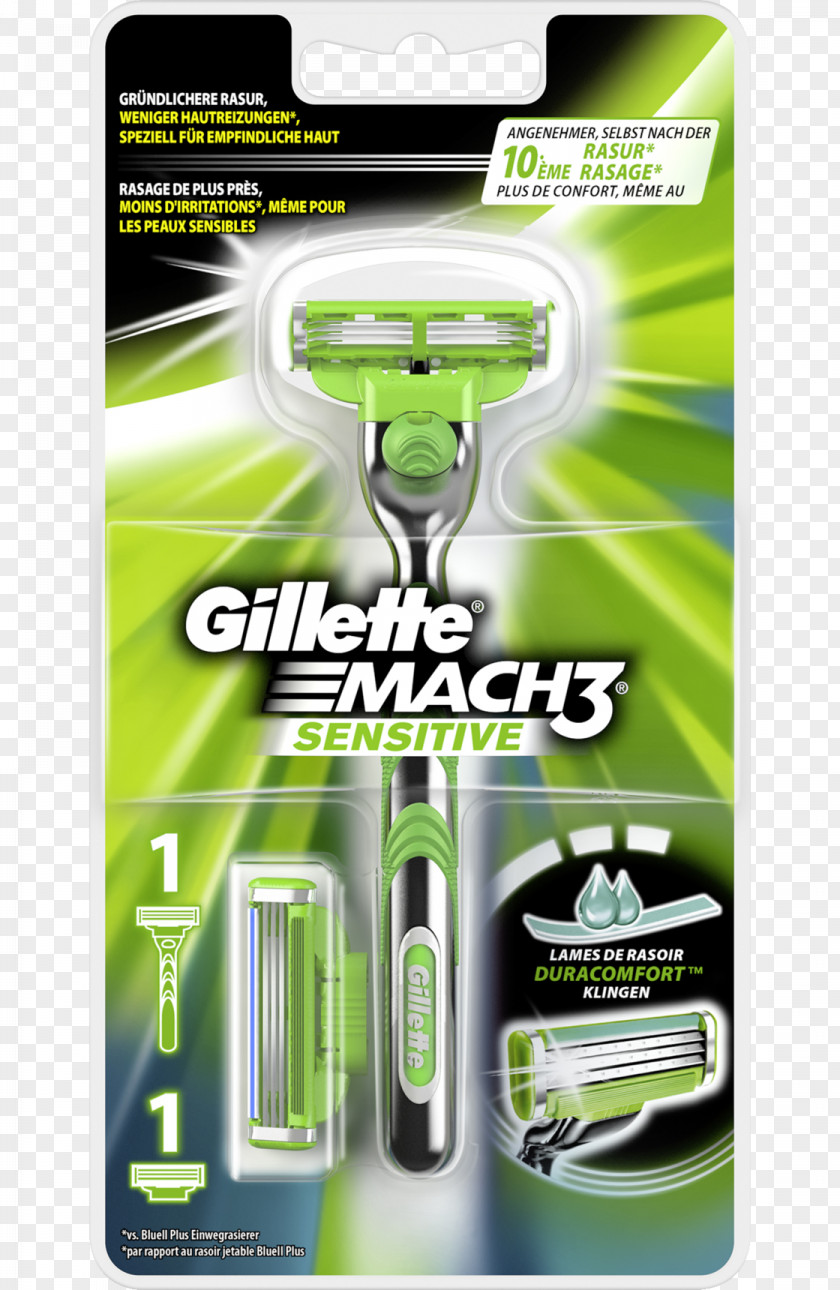 Gillette Mach3 Safety Razor Shaving Cream PNG