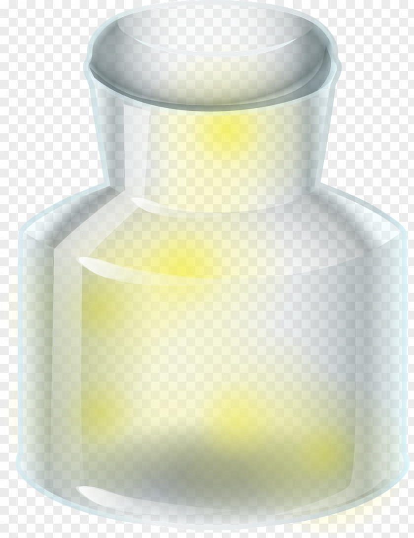 Glass Bottle Beaker Vial Jar PNG