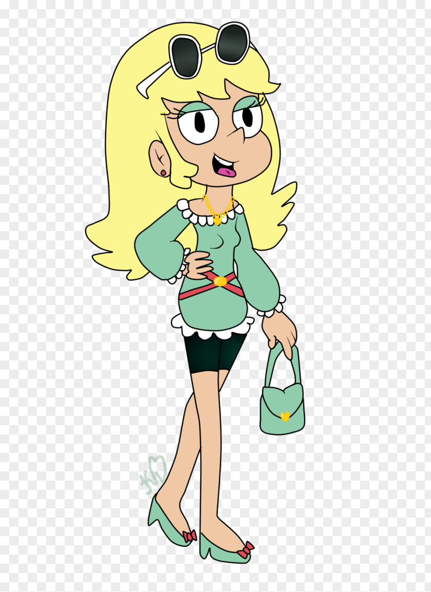 Leni Loud Art Clip PNG