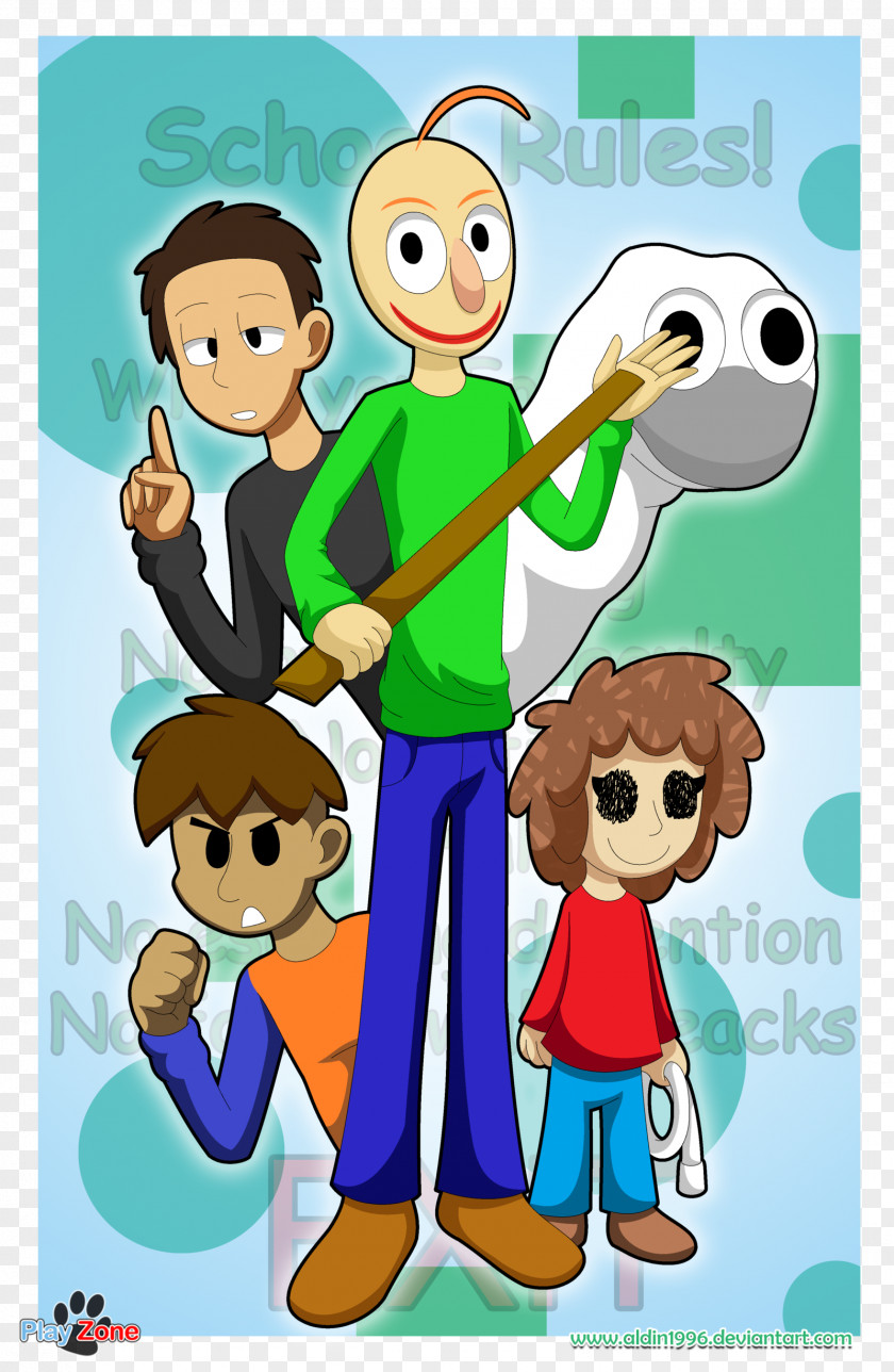 Baldi Basics Fan Art Drawing PNG