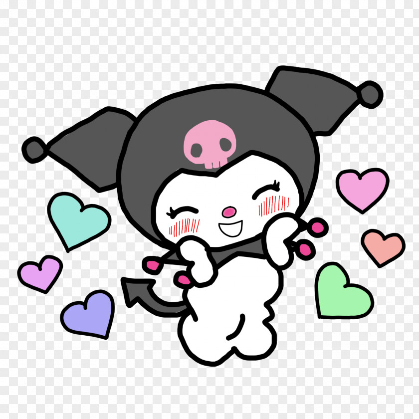 Hello My Melody Kitty Kuromi Sanrio PNG