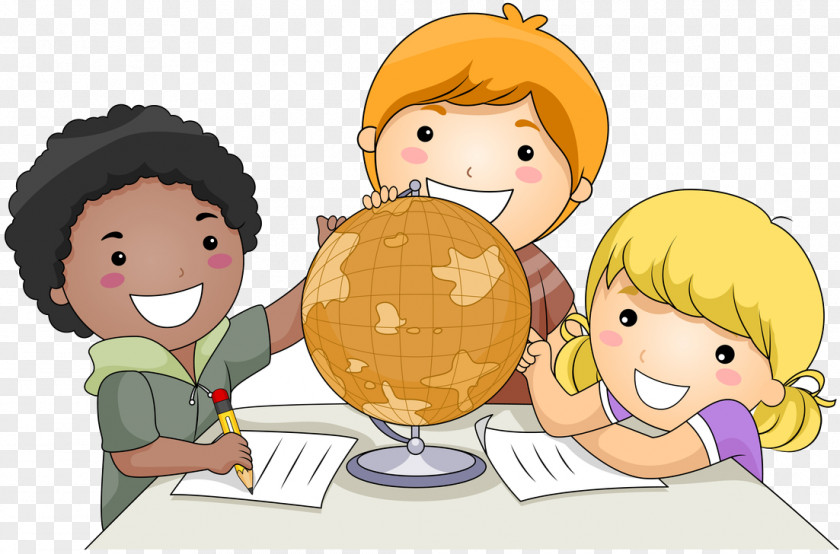 Kids Cartoon The Five Elements First Grade Geography Series: 1st Books 1St Geography: Continents Of World: Social Studies Third PNG