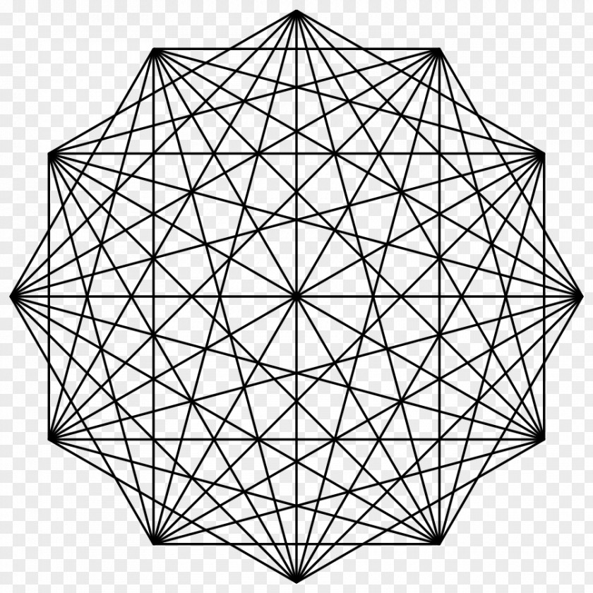 Mathematics Complete Graph Theory Vertex Dodecagram PNG