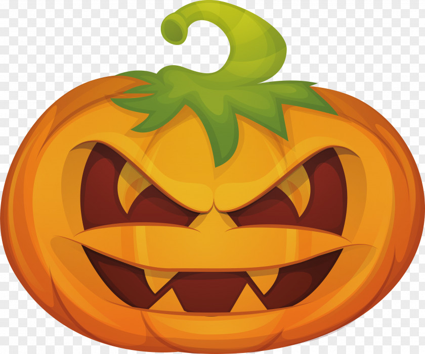 Pumpkin Face Jack-o'-lantern Calabaza Halloween Clip Art PNG