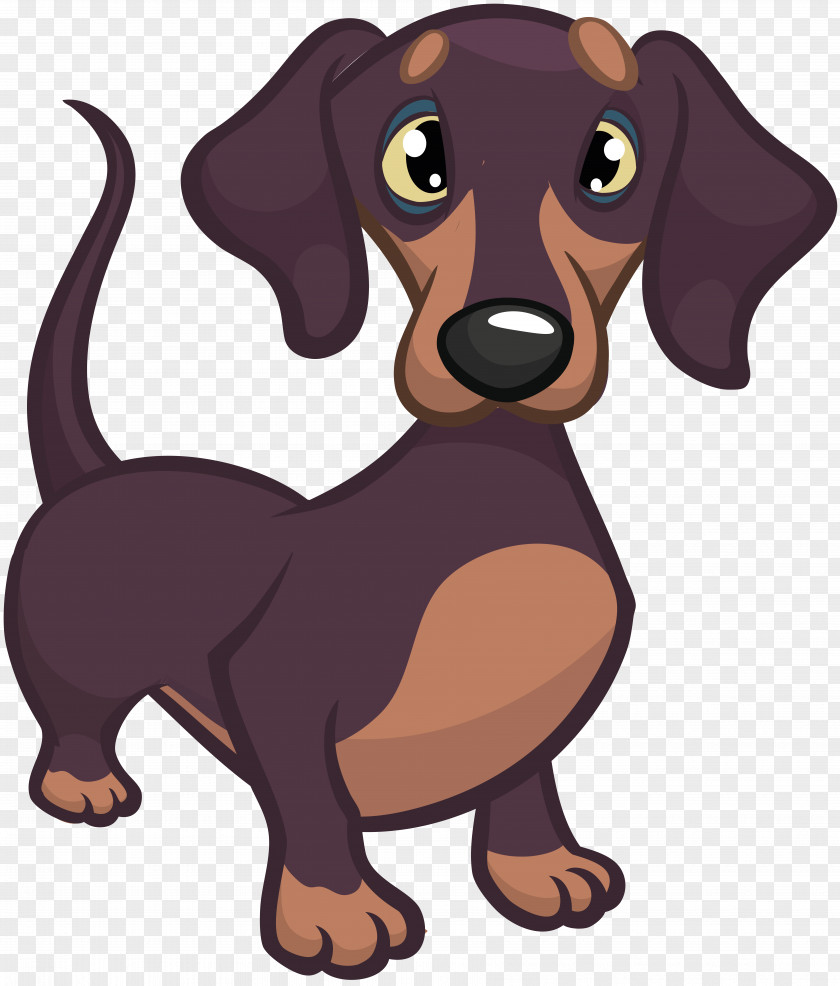 Puppy Dachshund Cartoon PNG