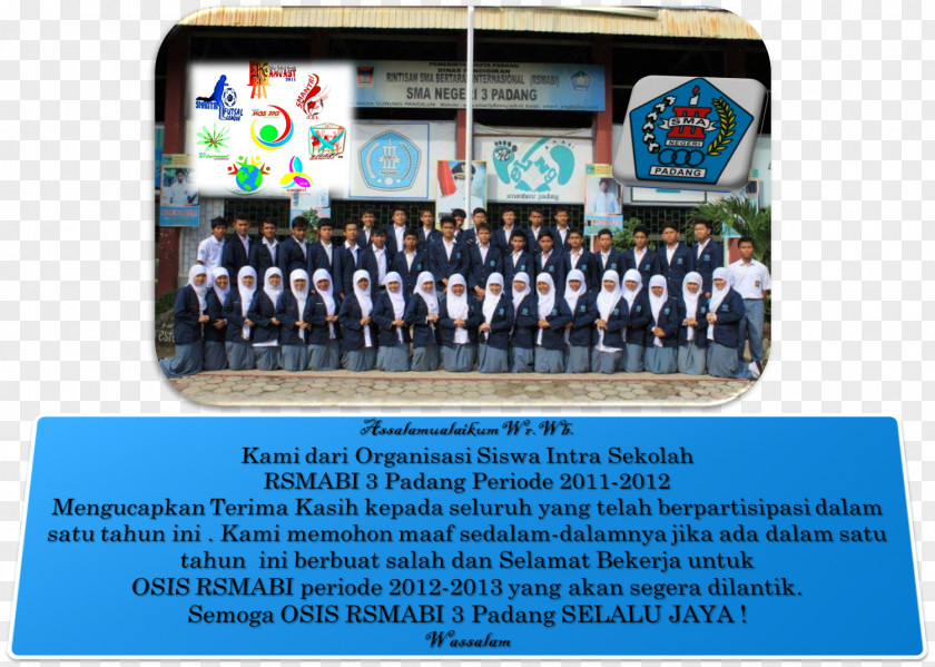 School SMA Negeri 3 Padang Student Organization Inside 2 Panjang High PNG