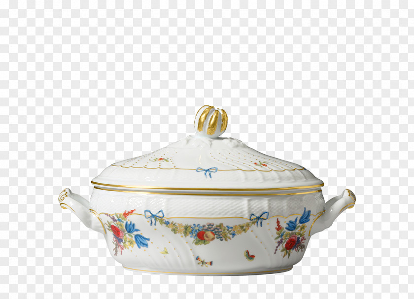 Tureen Doccia Porcelain Lid PNG