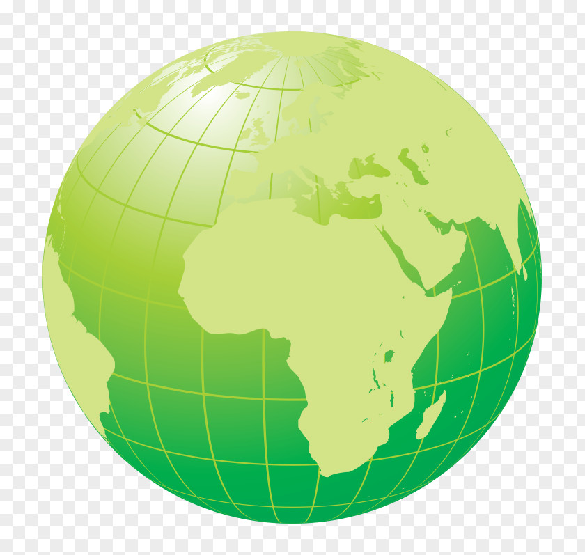 Vector Green Earth Model Globe World Royalty-free Stock Photography Clip Art PNG