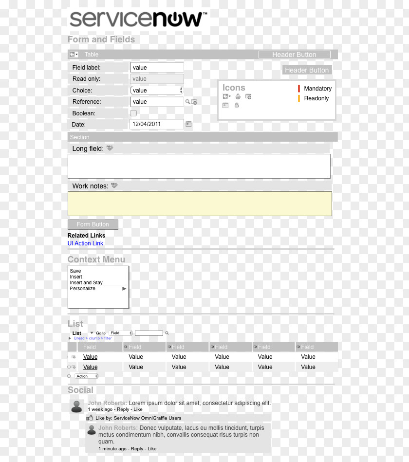Design User Interface Website Wireframe Industrial PNG