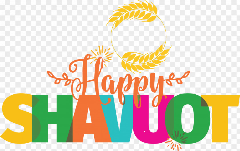 Happy Shavuot Feast Of Weeks Jewish PNG