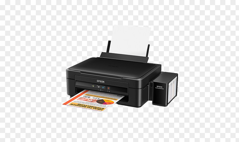 Printer Multi-function Epson Continuous Ink System Color Printing PNG