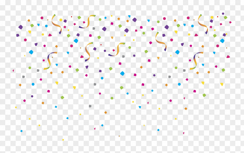 Streamers Confetti Clip Art PNG