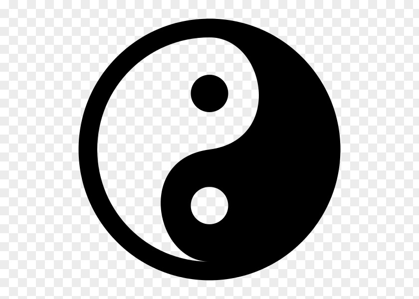Symbol Yin And Yang Emoticon PNG