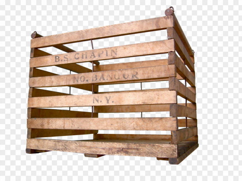 Box Milk Crate Wood PNG