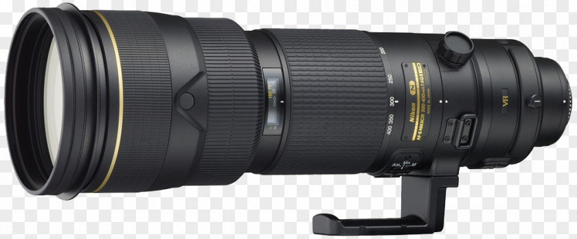 Camera Lens Nikon AF-S DX Zoom-Nikkor 18-300mm F/3.5-6.3G ED VR D200 Telephoto 200-400mm F/4.0 PNG