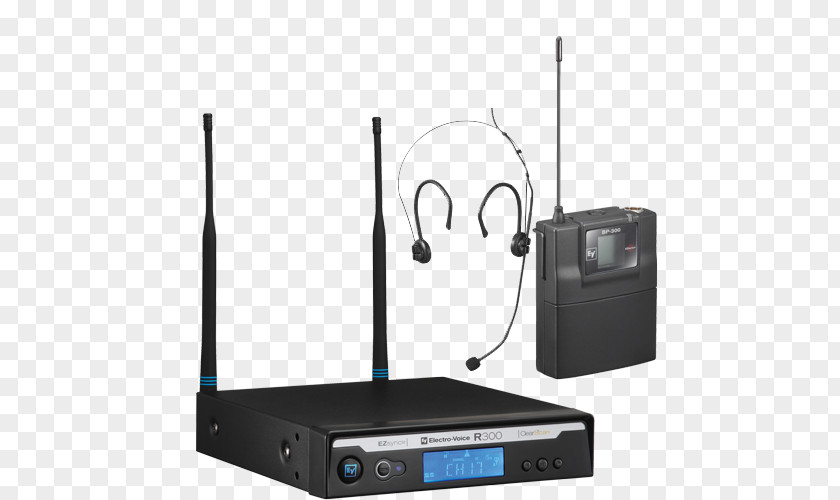 Electro Loud Wireless Router Microphone Voice R300-HD PNG