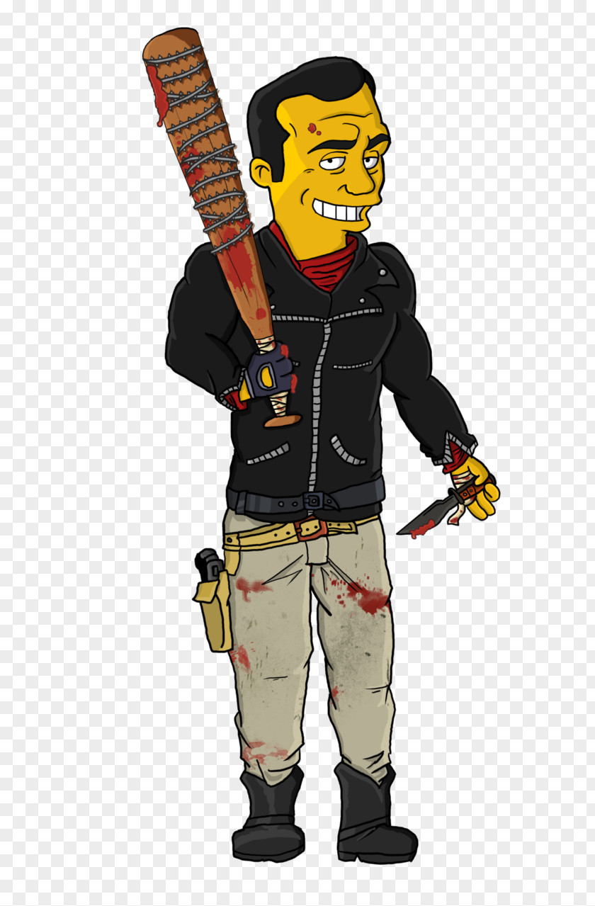 The Simpsons Movie Negan Drawing Art Character PNG