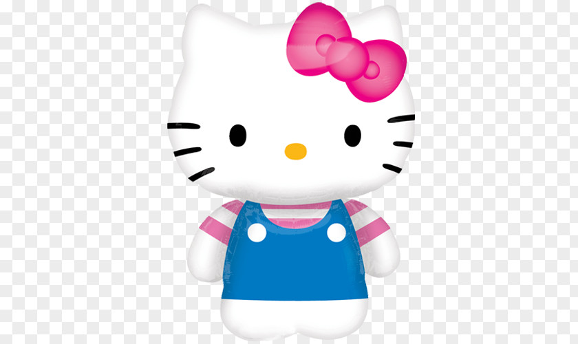 Balloon Hello Kitty Mylar Birthday Party PNG