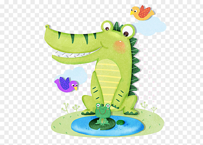 Cartoon Crocodile The PNG