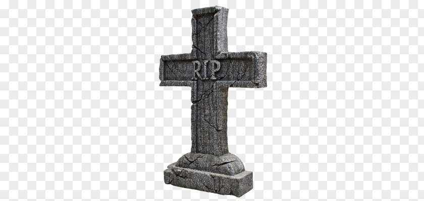 Cemetery Headstone Christian Cross Rest In Peace PNG