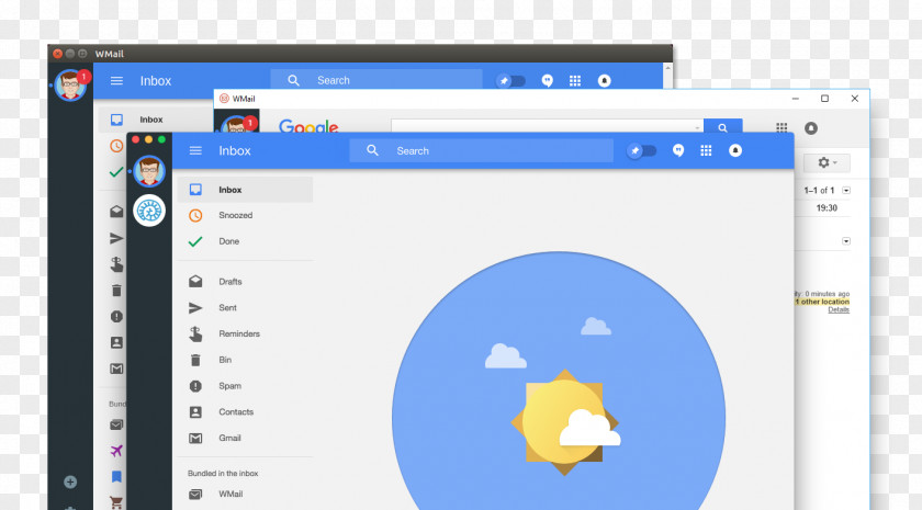 Gmail Email Client PNG