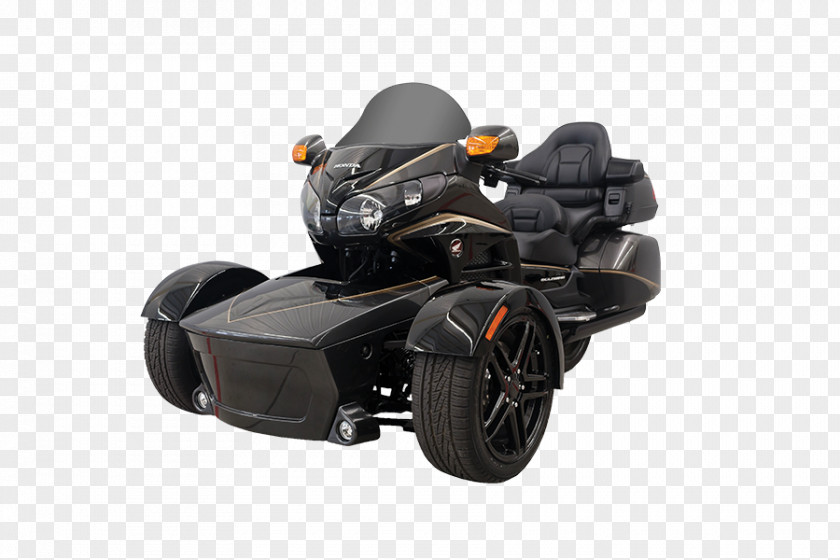 Motorized Tricycle Car Honda Motorcycle Wheel PNG