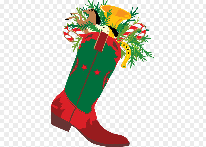 Santa Claus Cowboy Hat Clip Art PNG