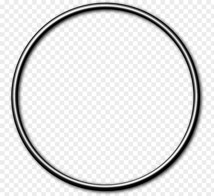 Silver Frame Circle Gasket O-ring Curtain Hoop Rolling PNG