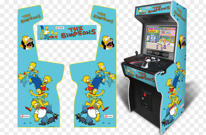 The Simpsons Movie Arcade Game Ms. Pac-Man Galaga Castlevania: PNG