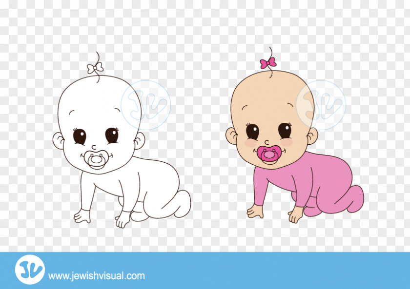 Vector Baby Frame Drawing Clip Art PNG