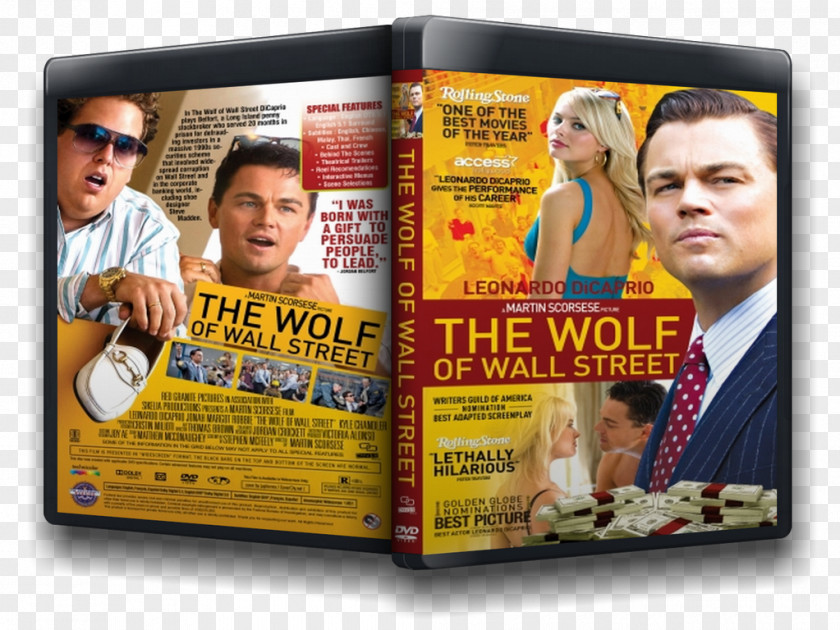 Wolf Of Wall Street Poster PNG