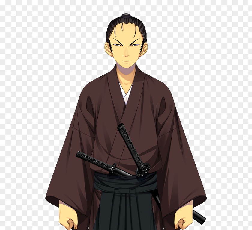 Bakumatsu Robe Person Visual Novel Database Character PNG