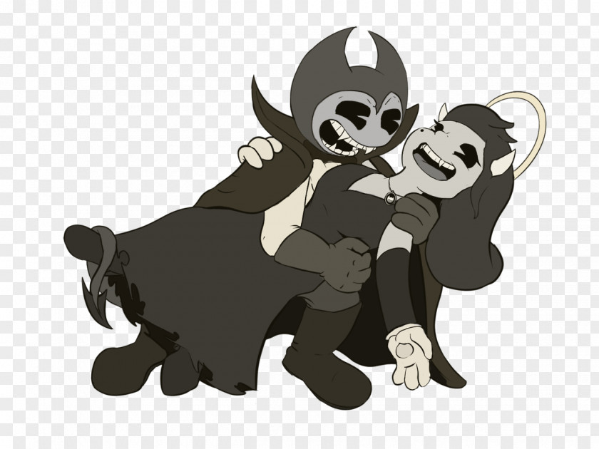 Bear Bendy And The Ink Machine Drawing Cartoon PNG